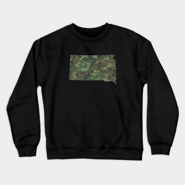 South Dakota Hunting Crewneck Sweatshirt by GreenGuyTeesStore